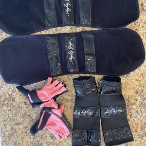 MIGHTY GRIP stripper/dancer pole protection set Sz Small NEVER USED